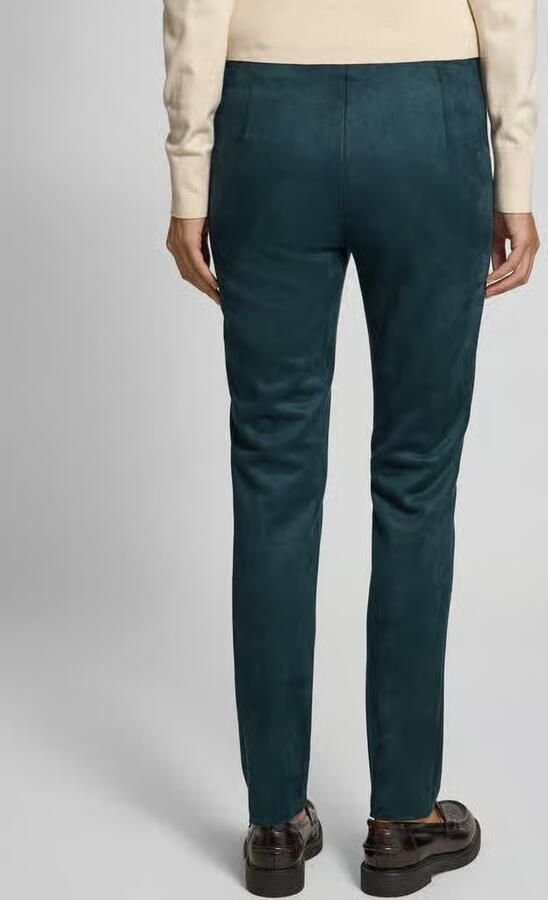 Christian Berg Woman Skinny fit stoffen broek met siernaden