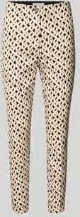 Christian Berg Woman slim fit broek in verkorte pasvorm