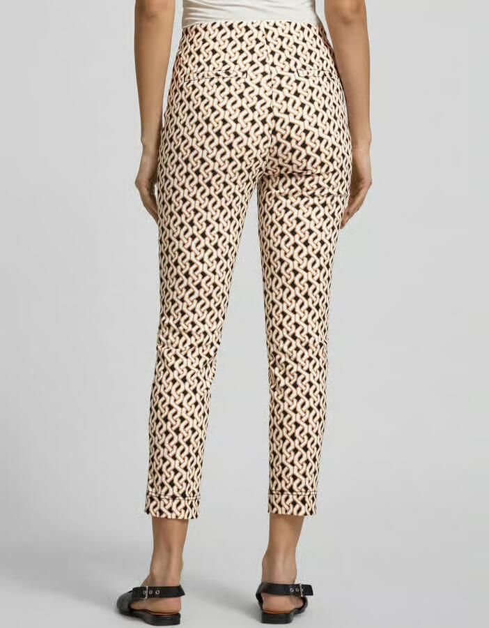Christian Berg Woman slim fit broek in verkorte pasvorm - Foto 2