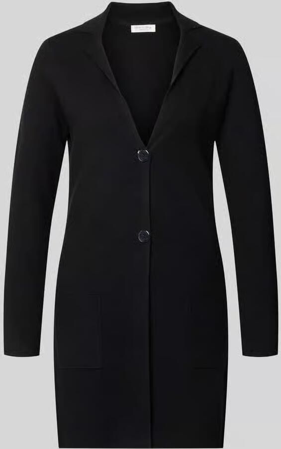 Christian Berg Woman Slim fit cardigan van viscosemix in tricotlook
