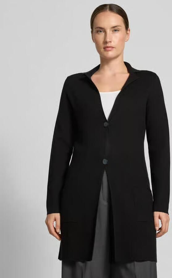 Christian Berg Woman Slim fit cardigan van viscosemix in tricotlook - Foto 2