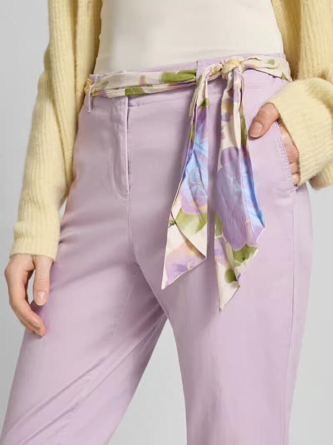Christian Berg Woman Slim fit chino met viscose