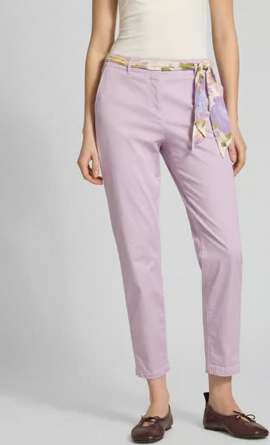 Christian Berg Woman Slim fit chino met viscose - Foto 2