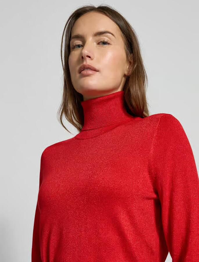 Christian Berg Woman Slim fit coltrui met ribboorden - Foto 2