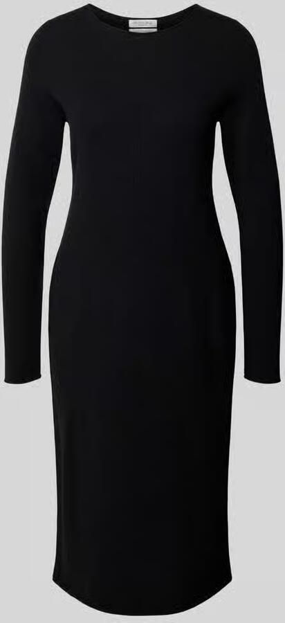 Christian Berg Woman Slim fit jurk van puur kasjmier in tricotlook
