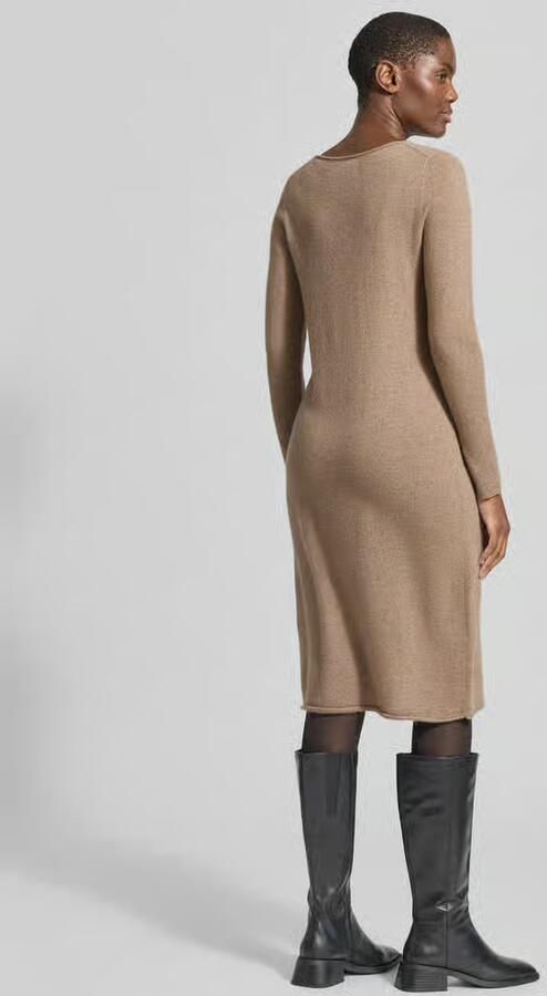 Christian Berg Woman Slim fit jurk van puur kasjmier in tricotlook - Foto 2