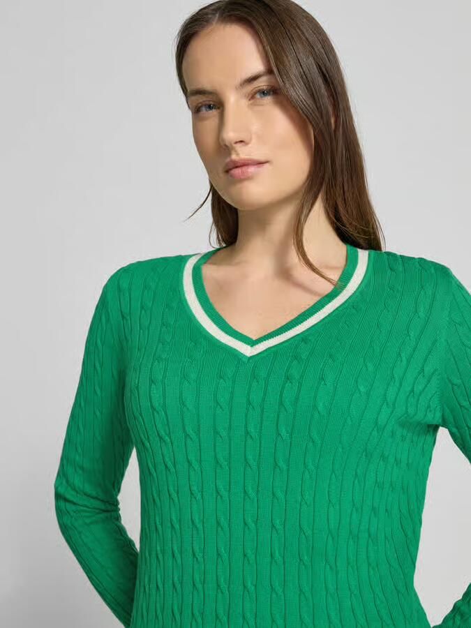 Christian Berg Woman Slim Fit longsleeve in brei-look - Foto 2