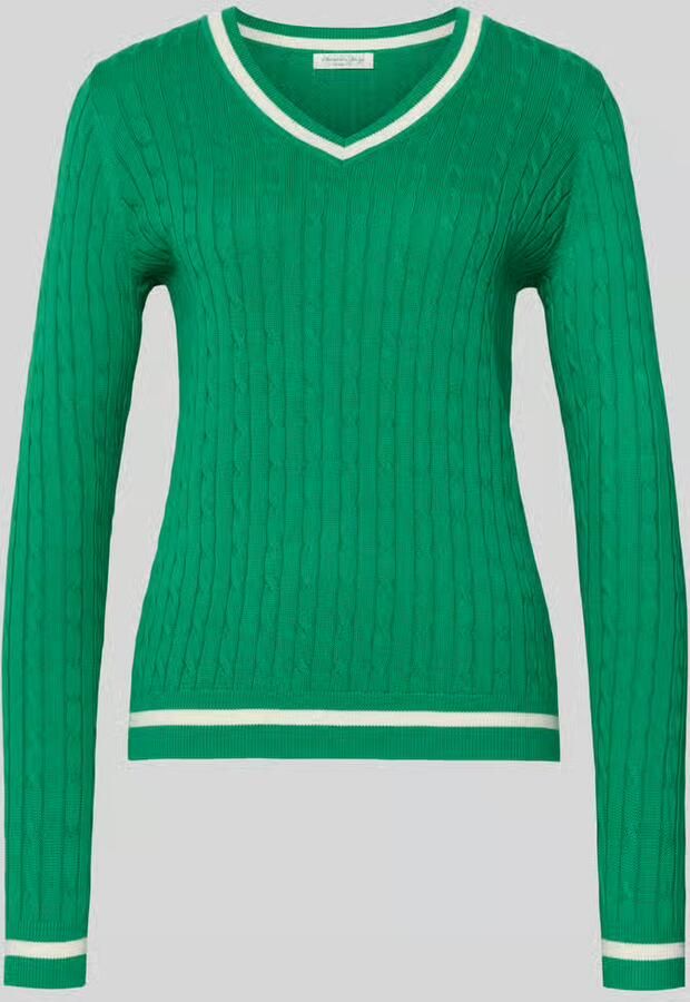 Christian Berg Woman Slim Fit longsleeve in brei-look