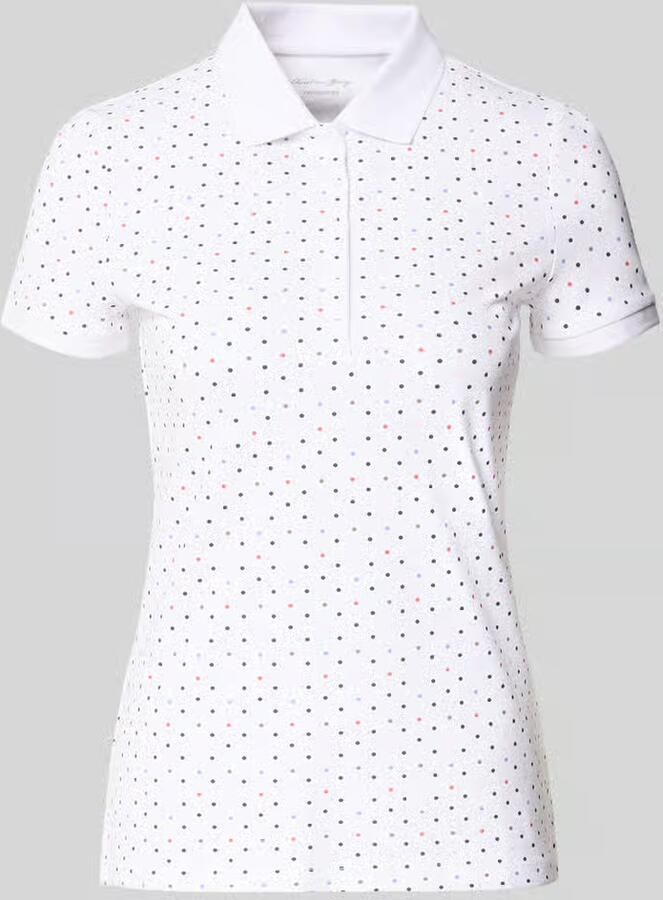 Christian Berg Woman slim fit poloshirt met katoen-aandeel - Foto 2