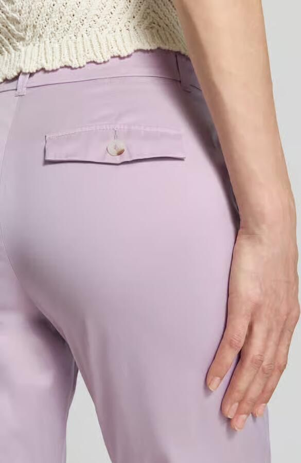 Christian Berg Woman slim fit stoffen broek in verkorte pasvorm - Foto 2