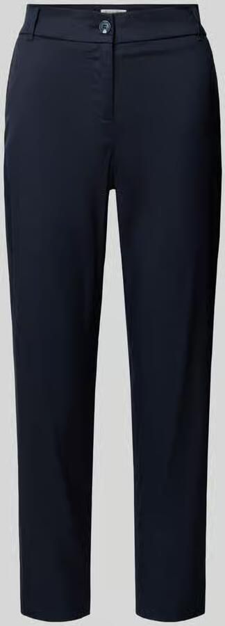 Christian Berg Woman slim fit stoffen broek in verkorte pasvorm - Foto 5