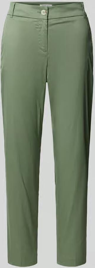 Christian Berg Woman slim fit stoffen broek in verkorte pasvorm - Foto 2