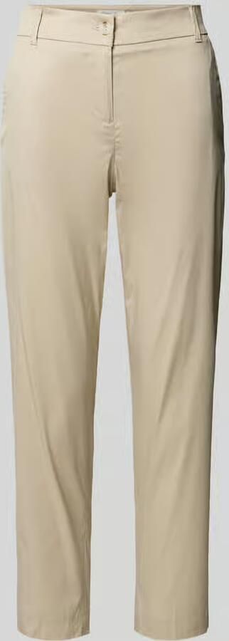 Christian Berg Woman slim fit stoffen broek in verkorte pasvorm - Foto 2