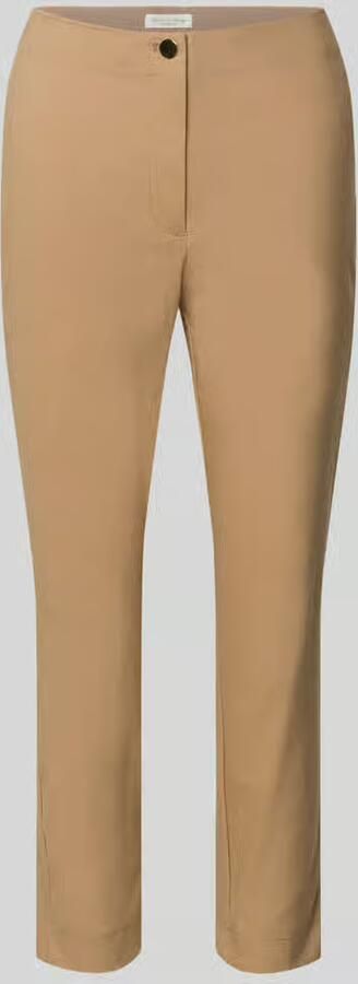 Christian Berg Woman slim fit stoffen broek in verkorte pasvorm - Foto 2