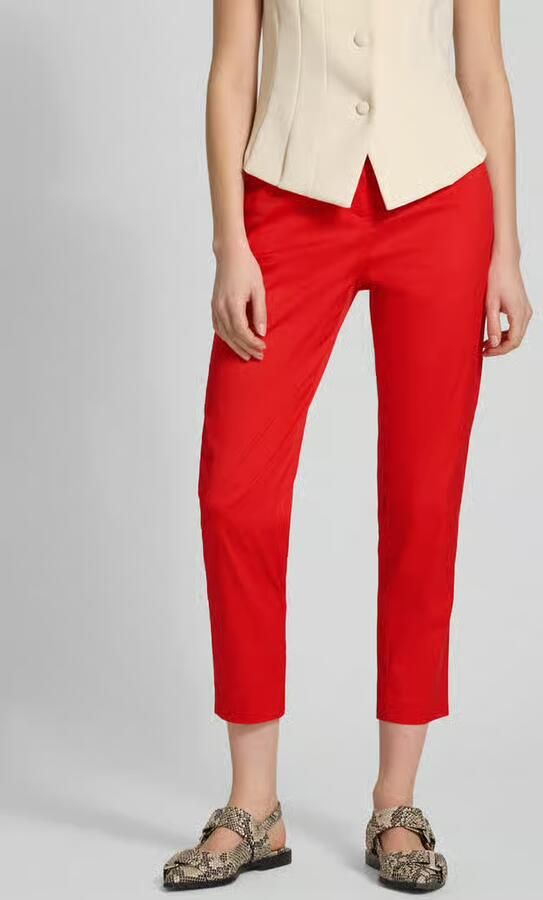 Christian Berg Woman slim fit stoffen broek in verkorte pasvorm - Foto 2