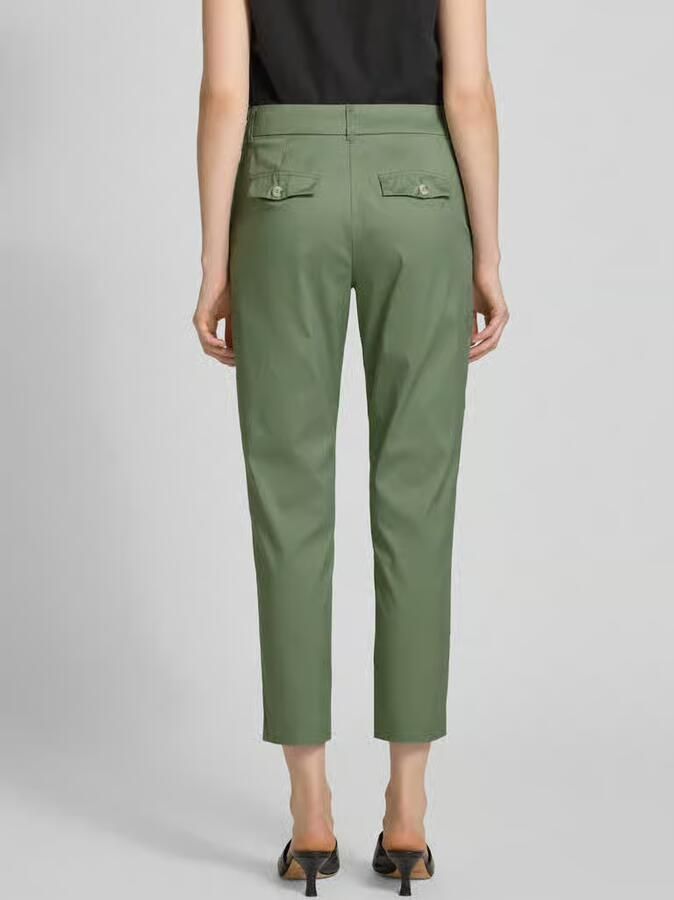 Christian Berg Woman slim fit stoffen broek in verkorte pasvorm - Foto 2