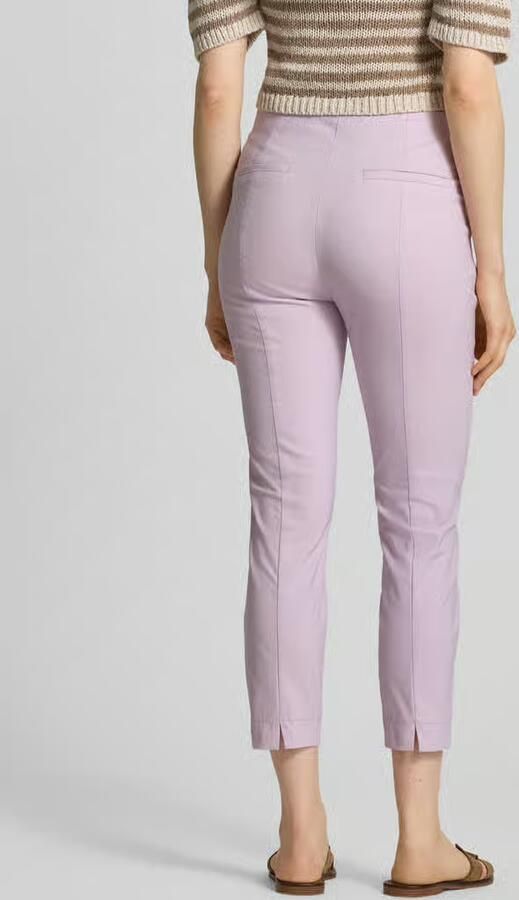 Christian Berg Woman slim fit stoffen broek in verkorte pasvorm - Foto 4