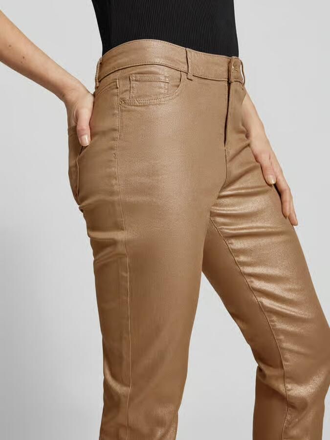 Christian Berg Woman Slim fit stoffen broek met 5-pocketmodel