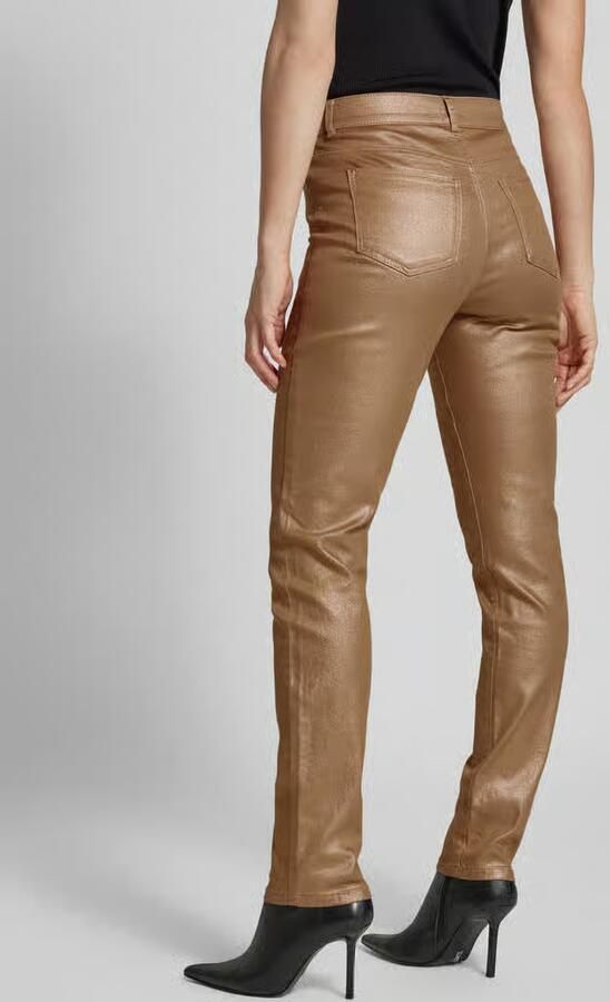 Christian Berg Woman Slim fit stoffen broek met 5-pocketmodel - Foto 2