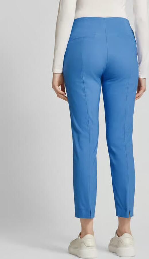 Christian Berg Woman Slim fit stoffen broek met verkort model