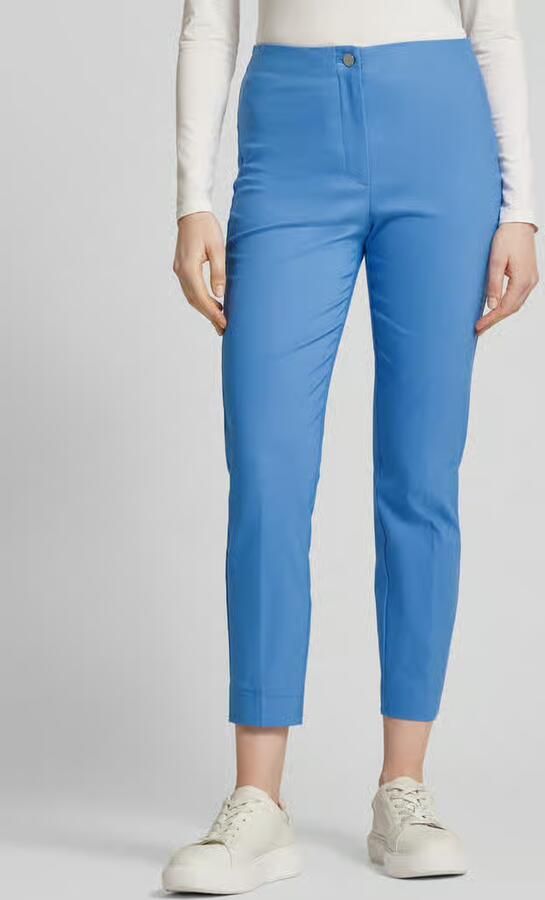 Christian Berg Woman Slim fit stoffen broek met verkort model - Foto 2