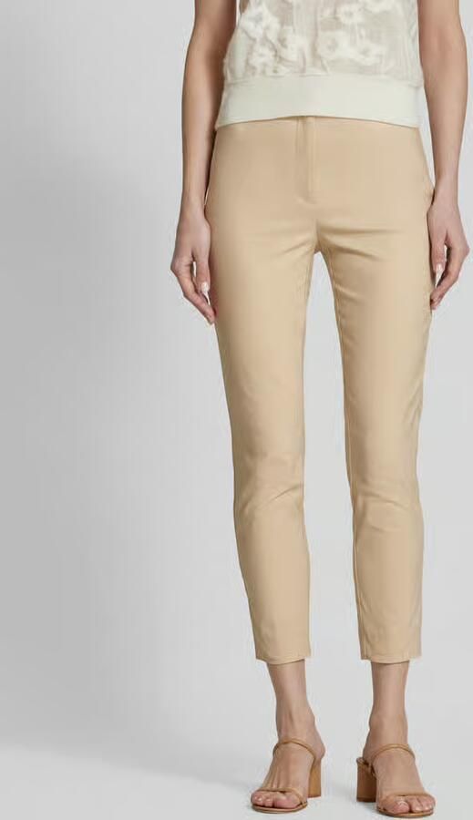 Christian Berg Woman Slim fit stoffen broek met verkort model - Foto 2