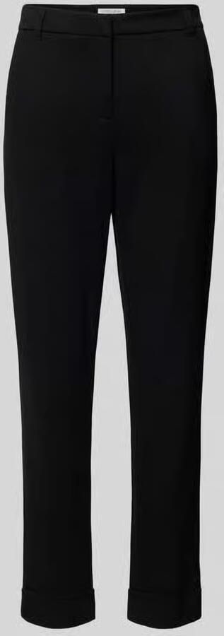 Christian Berg Woman Slim fit stoffen broek van viscosemix