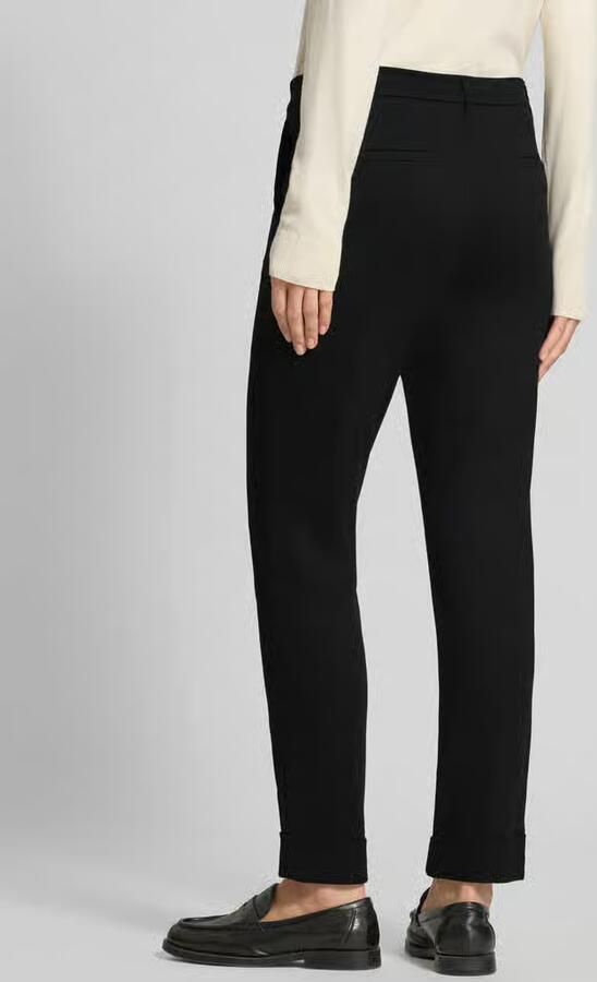 Christian Berg Woman Slim fit stoffen broek van viscosemix - Foto 2