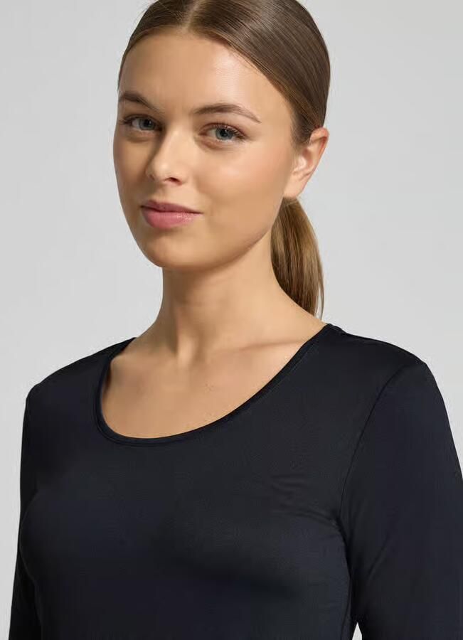 Christian Berg Woman Slim fit T-shirt met ronde hals - Foto 2