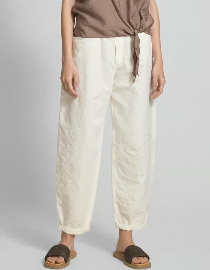 Christian Berg Woman Stoffen broek met achterzakken - Foto 2