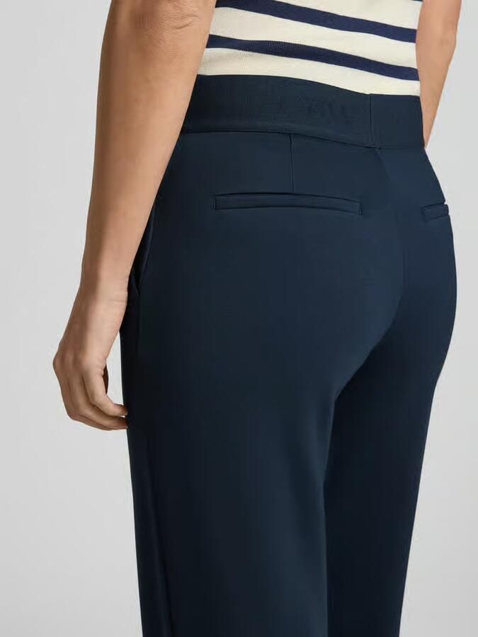 Christian Berg Woman Broek van viscosemix met wijde pijpen - Foto 2
