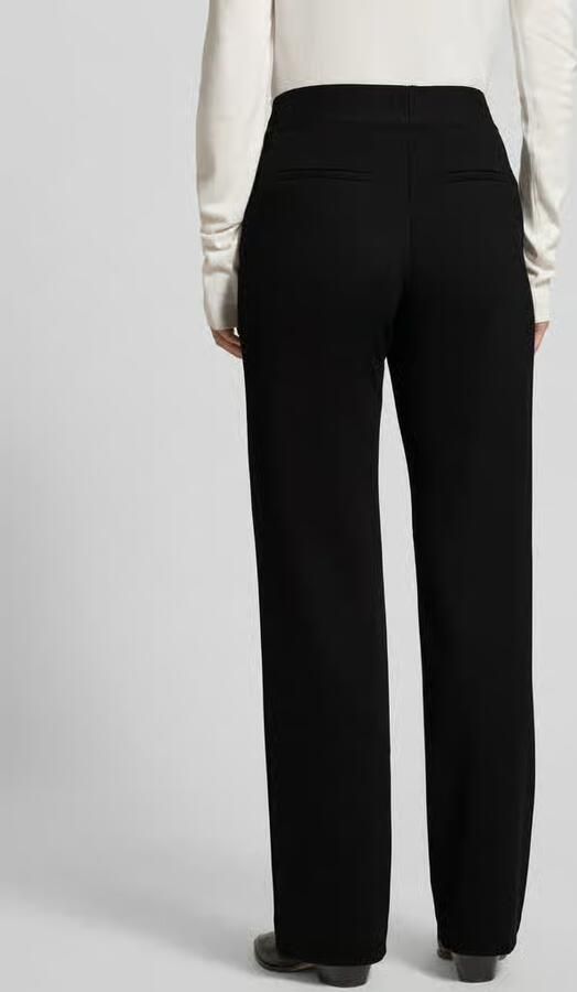Christian Berg Woman Straight leg stoffen broek met vaste persplooien - Foto 5