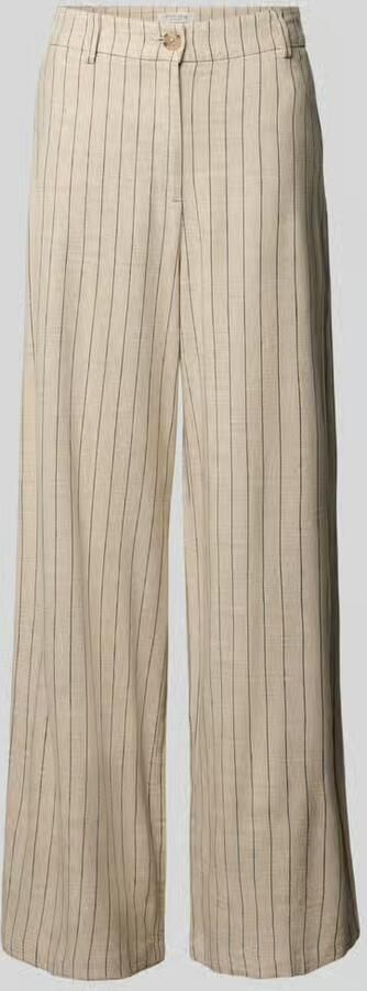Christian Berg Woman Stoffen broek met Franse steekzakken