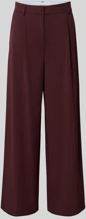 Christian Berg Woman Stoffen broek met Franse steekzakken