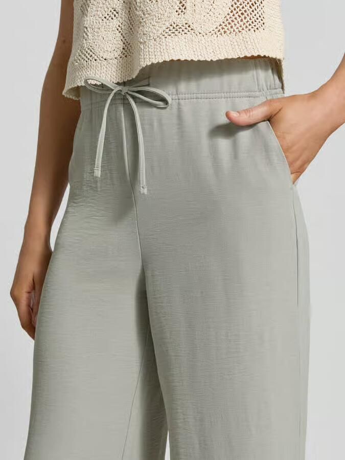 Christian Berg Woman Stoffen broek met structuurpatroon
