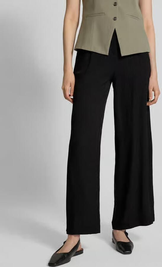 Christian Berg Woman Stoffen broek met zijzakken - Foto 2