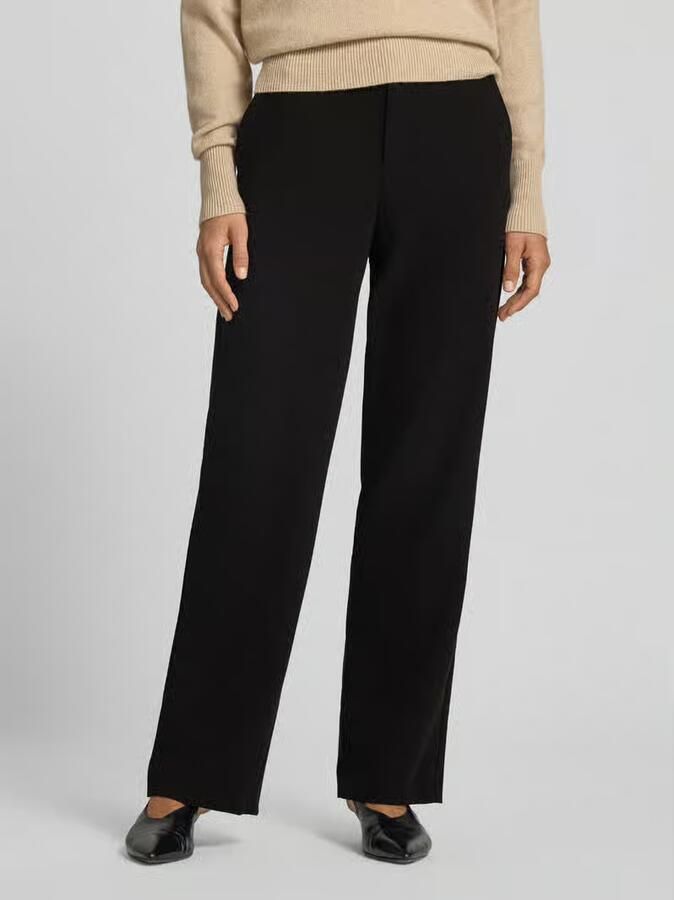 Christian Berg Woman straight fit broek met steekzakken - Foto 2