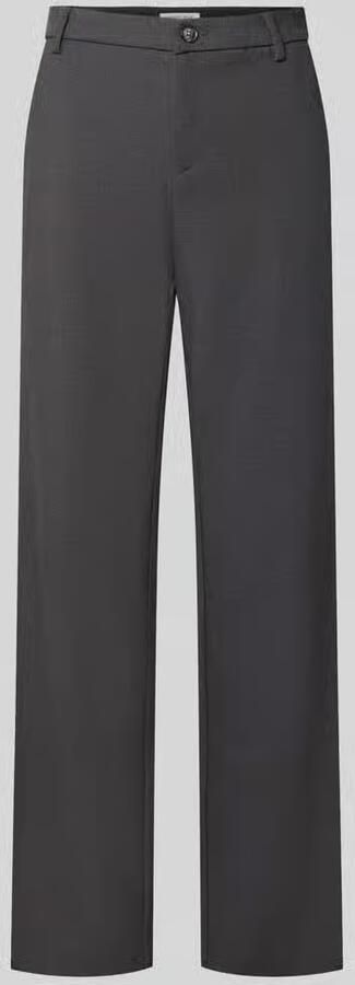 Christian Berg Woman straight fit broek met steekzakken