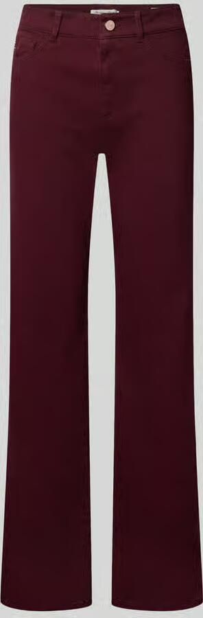 Christian Berg Woman straight fit stoffen broek in 5-pocketmodel