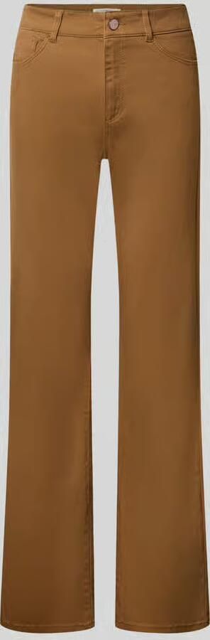 Christian Berg Woman straight fit stoffen broek in 5-pocketmodel