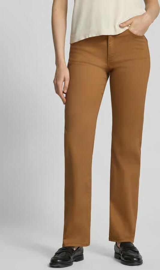 Christian Berg Woman straight fit stoffen broek in 5-pocketmodel - Foto 3