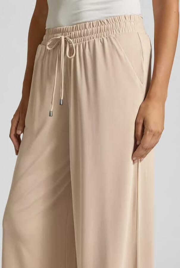 Christian Berg Woman straight fit stoffen broek in verkorte pasvorm