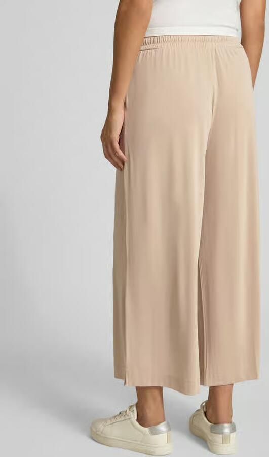 Christian Berg Woman straight fit stoffen broek in verkorte pasvorm