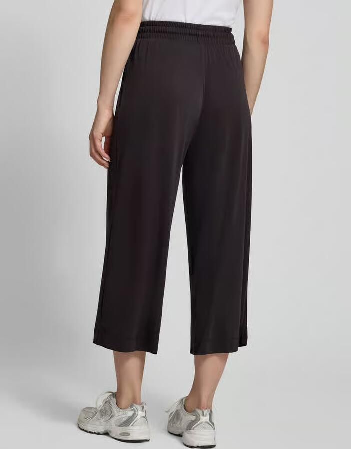 Christian Berg Woman straight fit stoffen broek in verkorte pasvorm - Foto 2