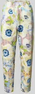 Christian Berg Woman straight fit stoffen broek van viscosemix