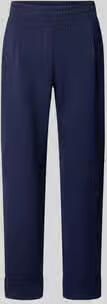 Christian Berg Woman Straight fit sweatpants in verkorte pasvorm