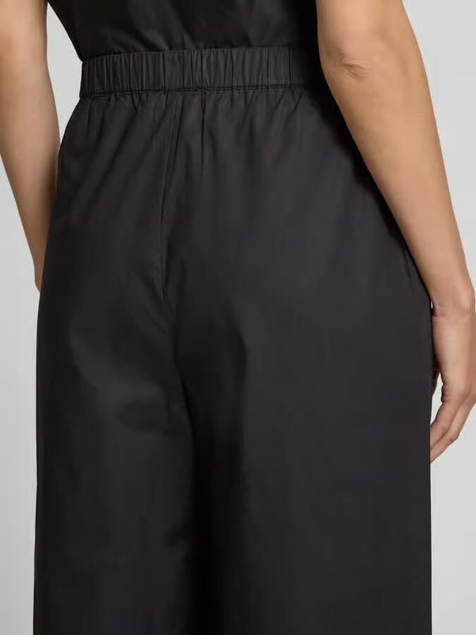 Christian Berg Woman Straight leg stoffen broek met elastische band