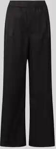 Christian Berg Woman Straight leg stoffen broek met elastische band