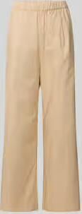 Christian Berg Woman Straight leg stoffen broek met elastische band