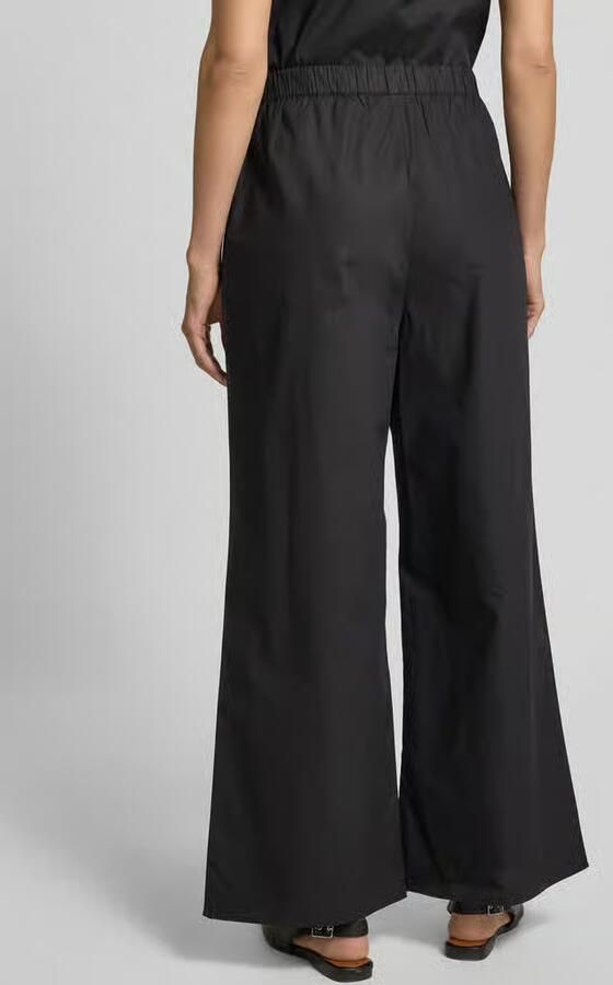 Christian Berg Woman Straight leg stoffen broek met elastische band - Foto 3